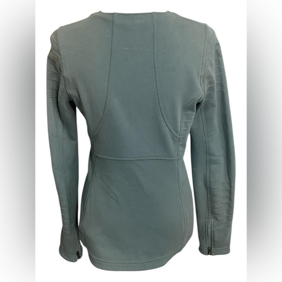 ATHLETA Moto Jacket Sweatshirt Minimalist
Full Zip City Travel Small - Picture 6 of 15